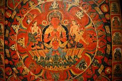 05-2 Mandala of the Sun God Surya Kitaharasa, 1379, Nepal - New York Metropolitan Museum Of Art